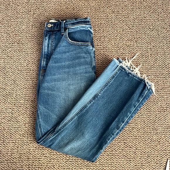 Abercrombie & Fitch Denim - Abercrombie high rise kick flare jean